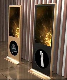 3D hologram fan LED poster