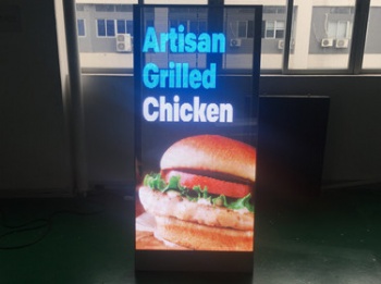 all-in-one transparent LED poster