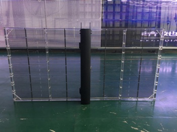cabinet with transparent acrylic frame